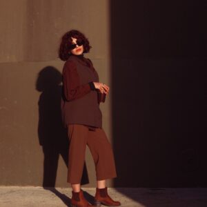 Calça Culotte Verde-Oliva