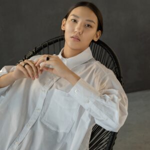 Camisa Oversized Algodão Egípcio