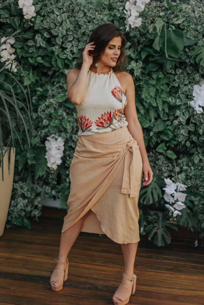 Saia Envelope Linho Off-White