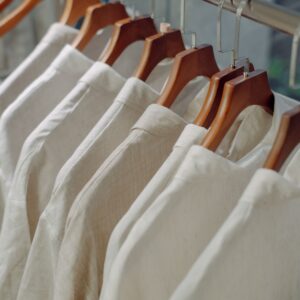 Vestido Camisero Linho Off-White