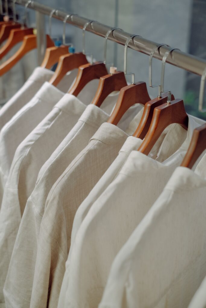 Vestido Camisero Linho Off-White